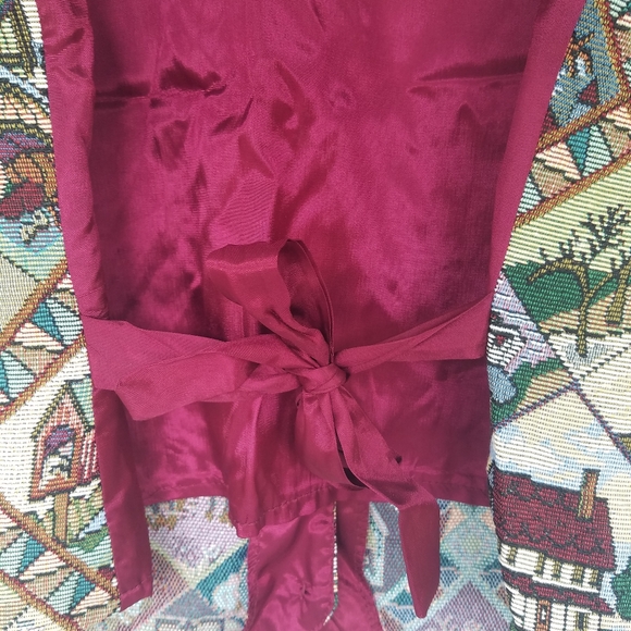 Vintage Womens Bobbie Brooks Tapestry Vest Seasons Of The Year - Picture 3 of 9